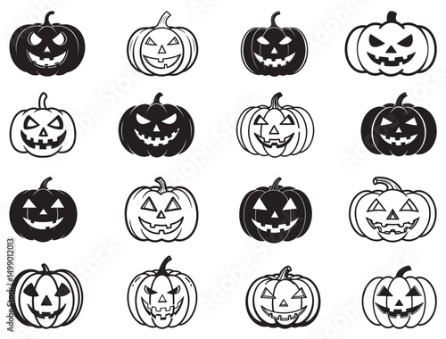  JACK O LANTERN SILHOUETTE