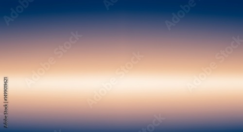 Serene Sunset Gradient A Captivating Blend of Blues, Oranges, and Whites