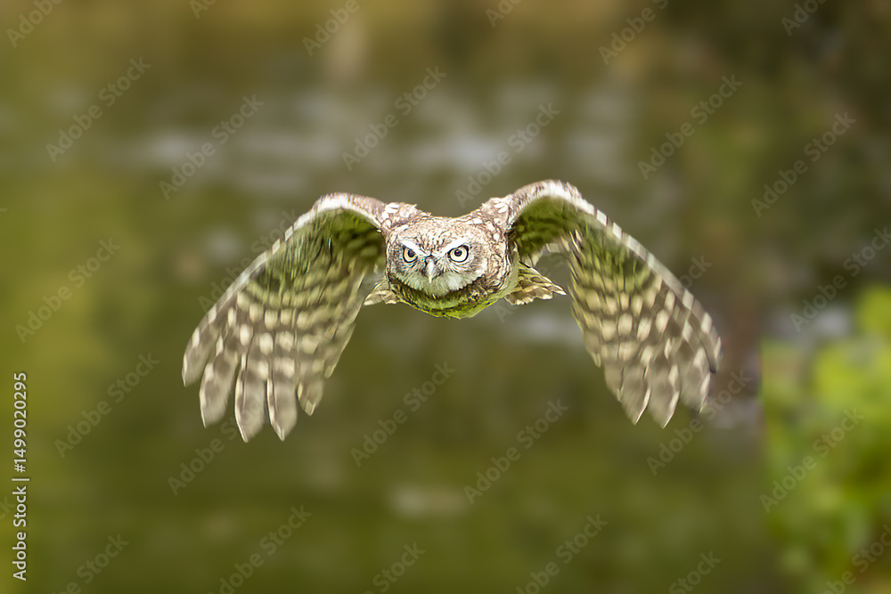 Fototapeta premium Little Owl (Athene noctua)