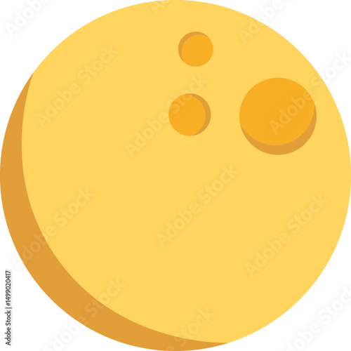 Space Moon Illustration