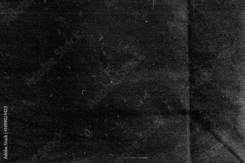 Obraz na plátne Dark fabric with folds and shadows