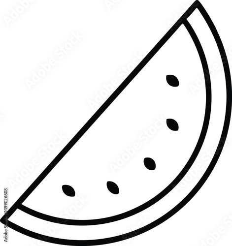 Flat iron vector illustration with a cartoon design symbol