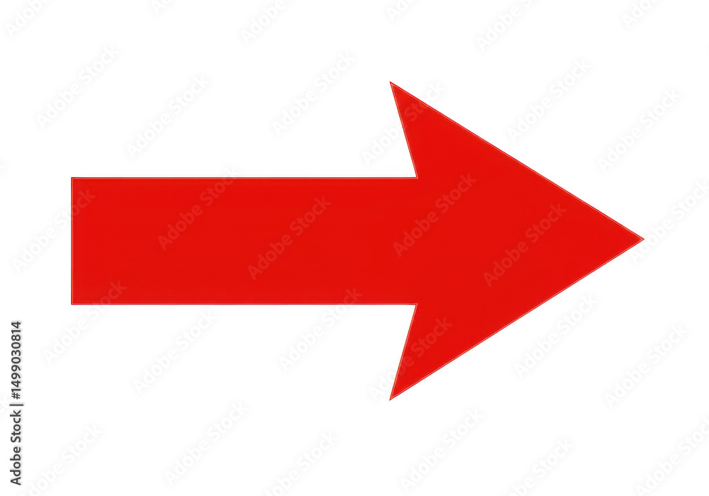 Red arrow pointing right isolated on black background Red arrow pointing right isolated on black background