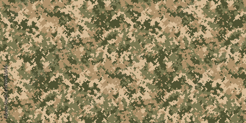 Highresolution digital camouflage pattern.  Perfect for backgrounds, textiles, militarythemed designs, or creating a sense of concealment and mystery.