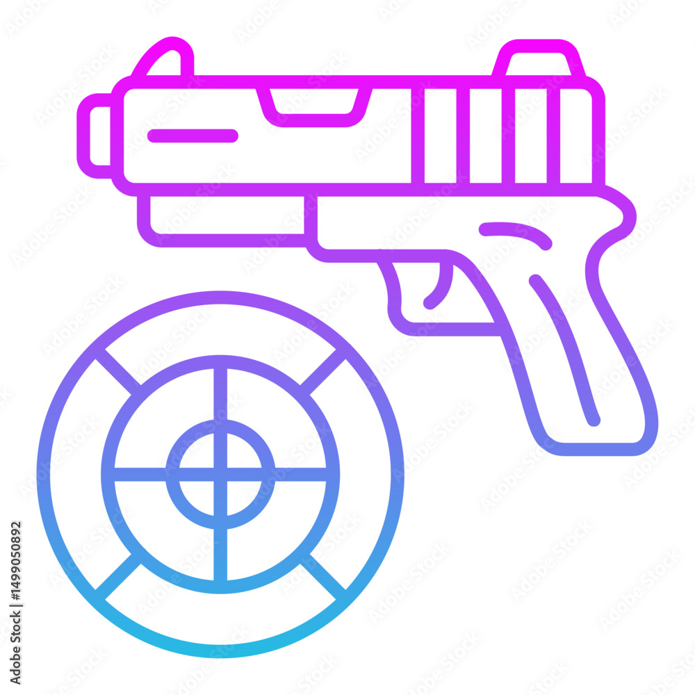 Shooting Game Icon Shooting Game Icon