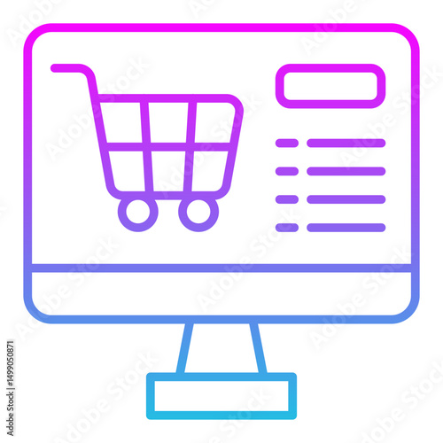 Online Shopping Icon
