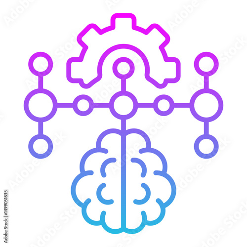 Machine learning Icon
