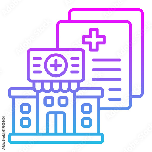 Pharmacy invoice Icon