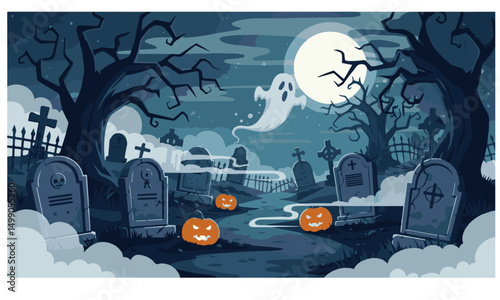 Graveyard Halloween