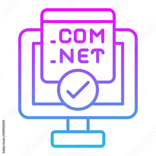 Domain registration Icon