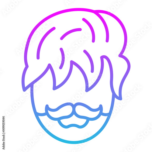 Facial hair Icon