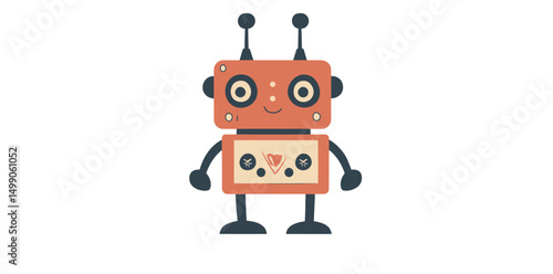 A robot full of life showcases its joyful personality through dance, characterized by energetic movements and a friendly attitude, amidst a colorful setting that heightens the cheerful atmosphere