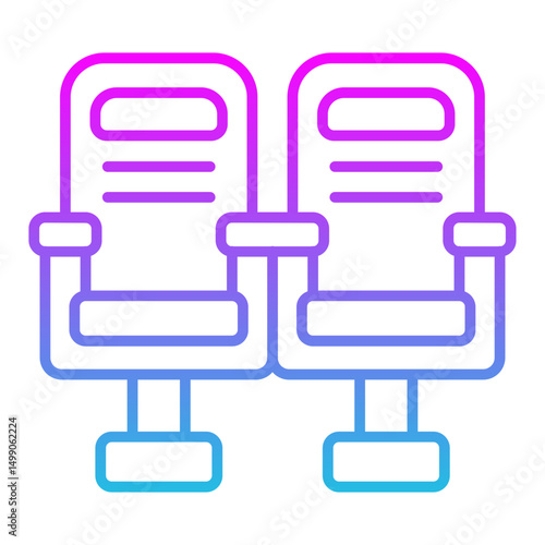 Cinema seats Icon