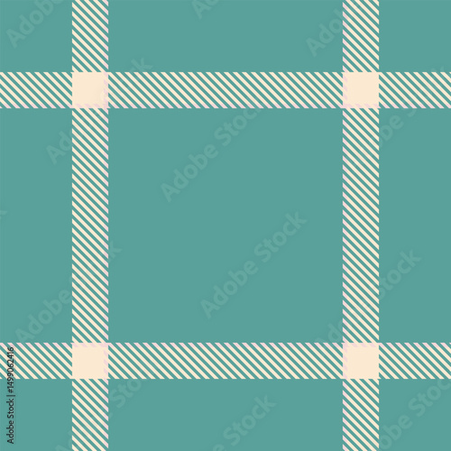 Backdrop pattern plaid textile, hippie tartan seamless check. No people texture background vector fabric in cadet blue and papaya whip colors.