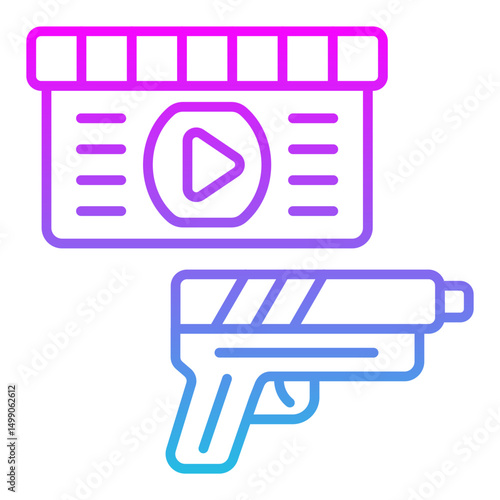 Action movie Icon