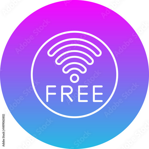 Free wifi Icon