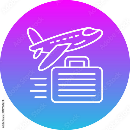 Business trip Icon
