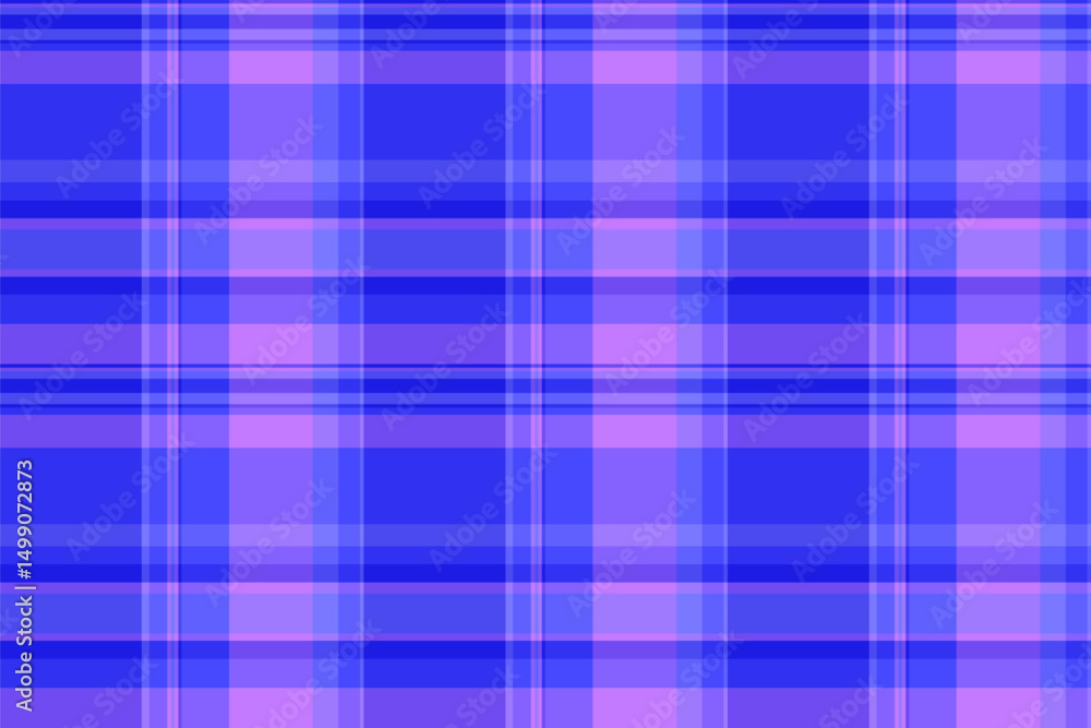 Repeating seamless tartan vector, scrapbooking fabric background check. Curtain pattern texture plaid textile in indigo and blue colors. Repeating seamless tartan vector, scrapbooking fabric background check. Curtain pattern texture plaid textile in indigo and blue colors.