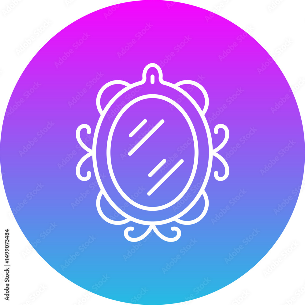 Obraz premium Mirror Icon