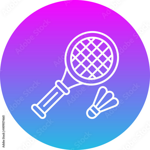 Badminton Icon