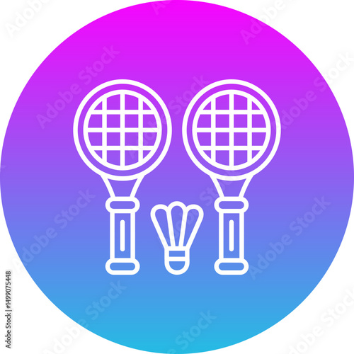 Badminton Icon