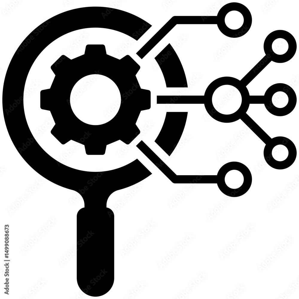 Obraz premium Root Cause Icon