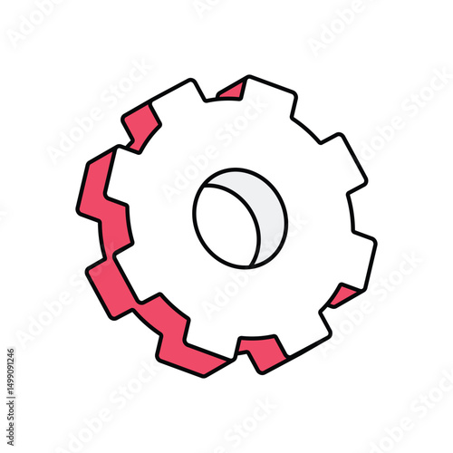 Settings Vector icon