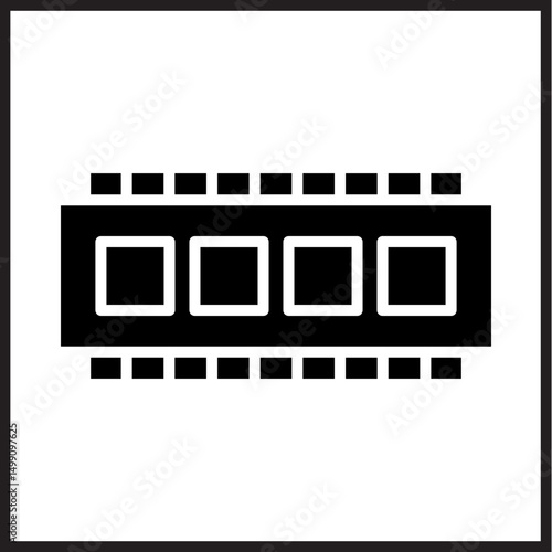 Film Strip Icon Design