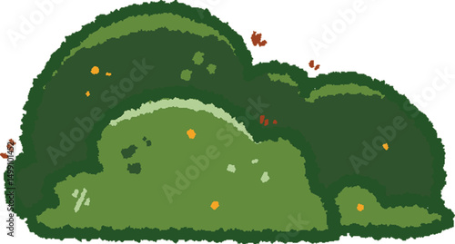 Green Shrub Hardline
