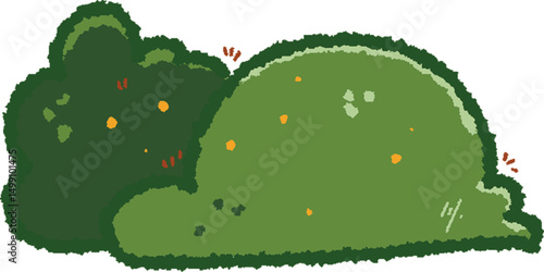 Green Shrub Hardline
