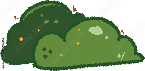 Green Shrub Hardline
