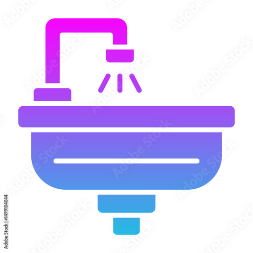 Hair wash sink Icon