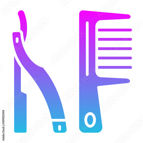 Hair cutting Icon