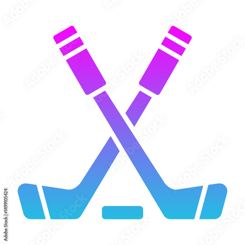 Ice Hockey Icon