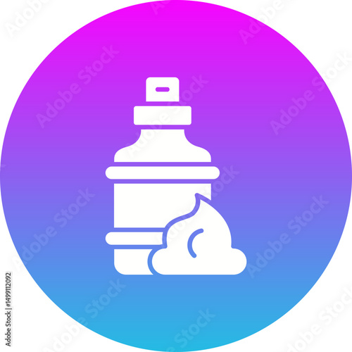 Shaving foam Icon