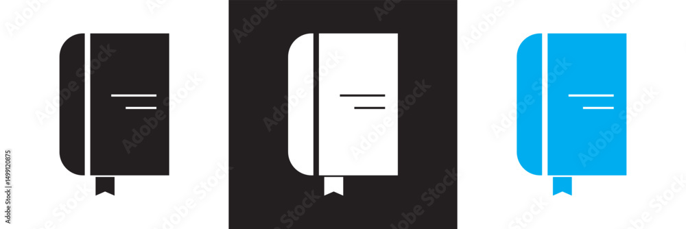 E-book icon. Vector for websites, mobile interfaces, presentations, banner, visual branding etc. Vector illustration. isolated on white and black background. EPS 10 E-book icon. Vector for websites, mobile interfaces, presentations, banner, visual branding etc. Vector illustration. isolated on white and black background. EPS 10