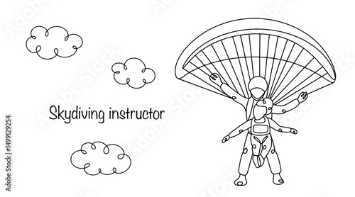 Skydiving instructor