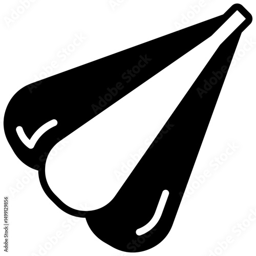 Garlic outline mixed icon