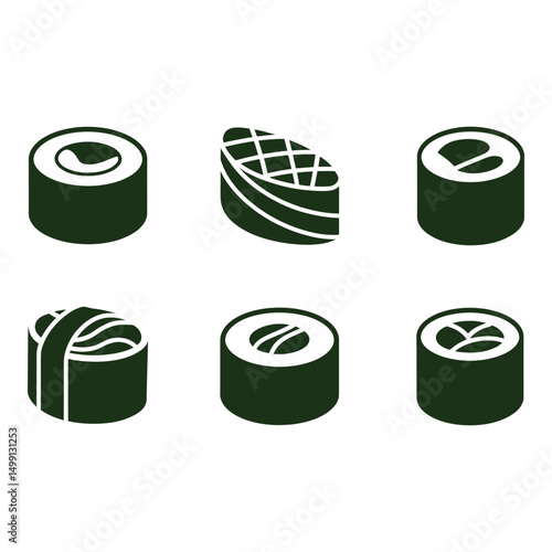 A delectable array of sushi rolls promises an authentic culinary journey beautifully presented on