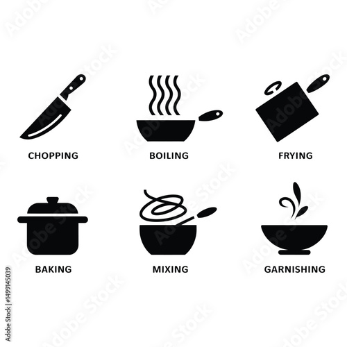 Discover the culinary arts from chopping to garnishing in these essential cooking stages