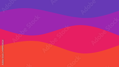 Colorful layered background in purple and red tones