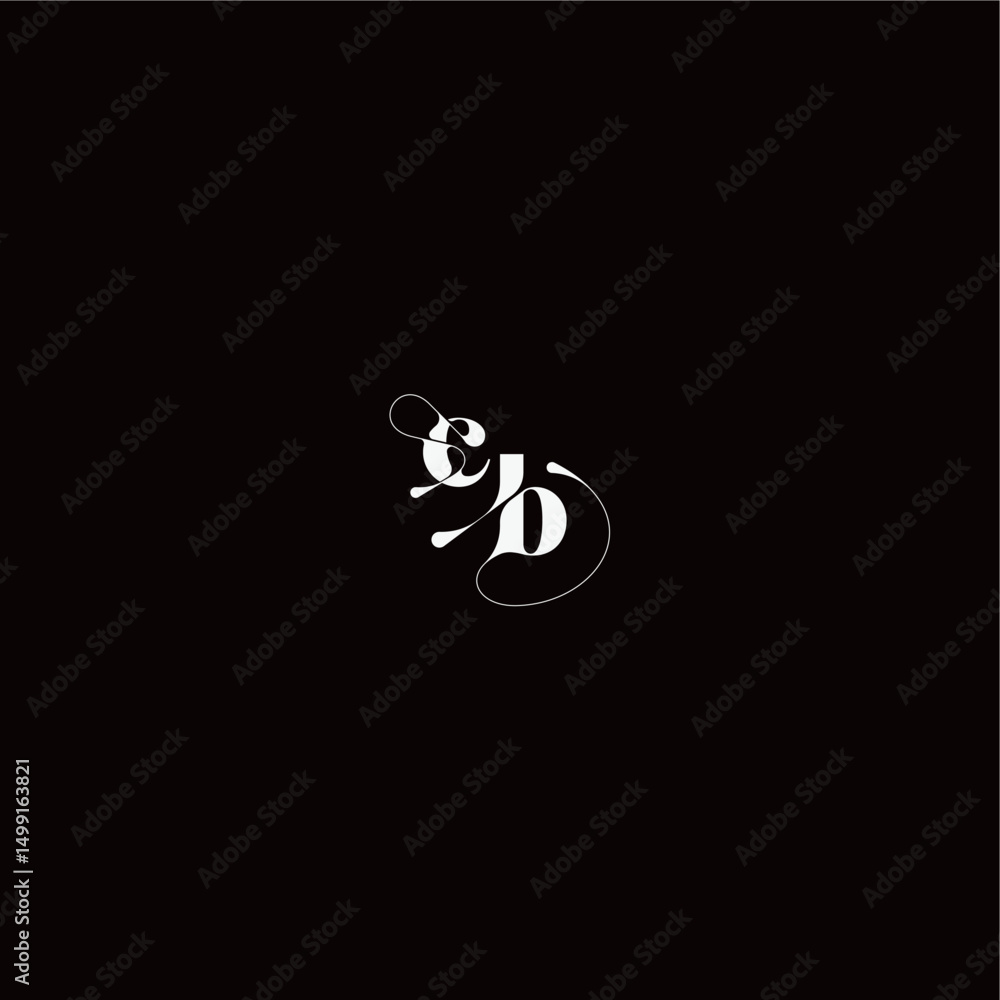 wedding typography initial monogram style and elegant concept CB organic hairline logo letter wedding typography initial monogram style and elegant concept CB organic hairline logo letter