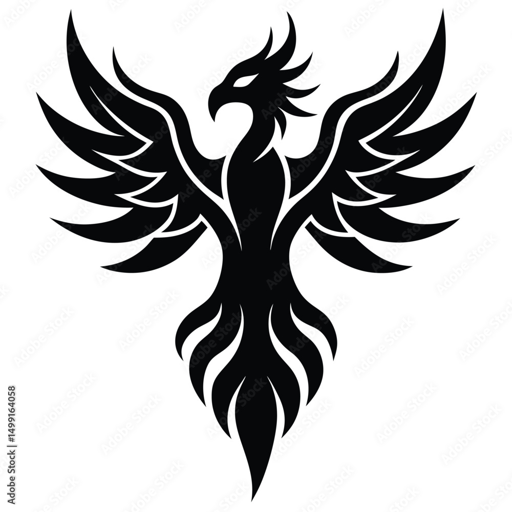 Obraz premium eagle tattoo design