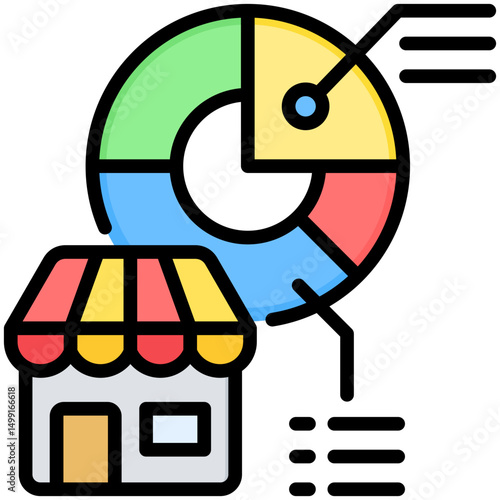 Wallpaper Mural Market Segmentation Icon Torontodigital.ca