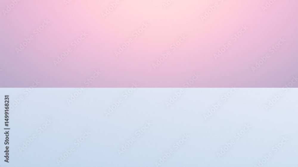 Obraz premium Minimalist pastel gradient background for design projects