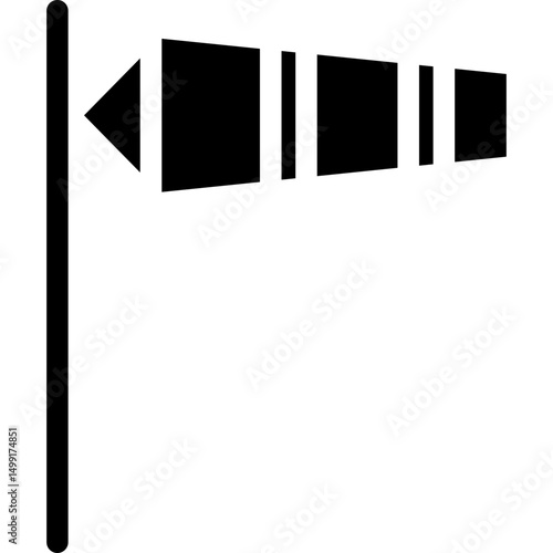 Wind Flag Icon