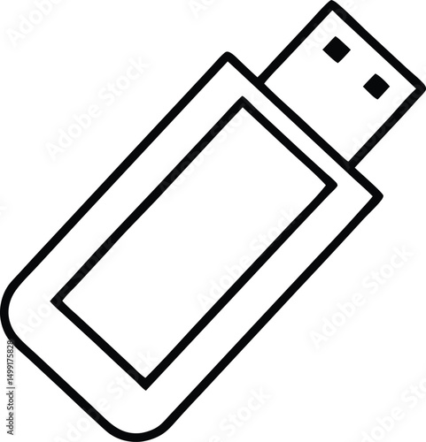 USB stick icon