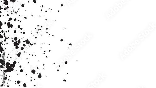 Distressed black grunge texture. Old dusty grain overlay. Dotted texture. Dust overlay texture, noise particles and grunge background. 