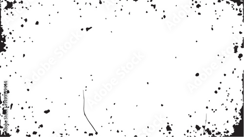 Distressed black grunge texture. Old dusty grain overlay. Dotted texture. Dust overlay texture, noise particles and grunge background. 