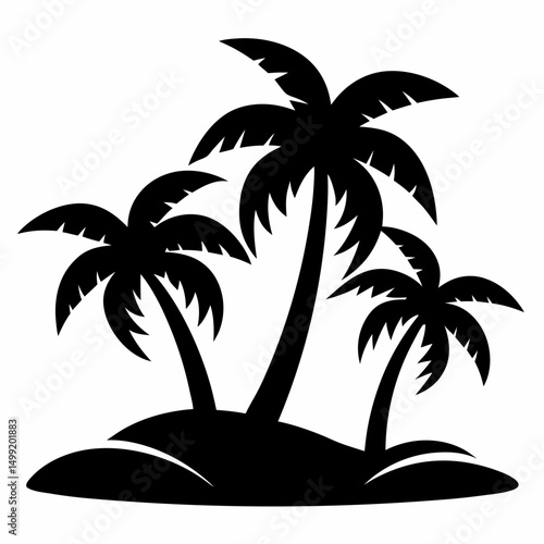 palm tree silhouette